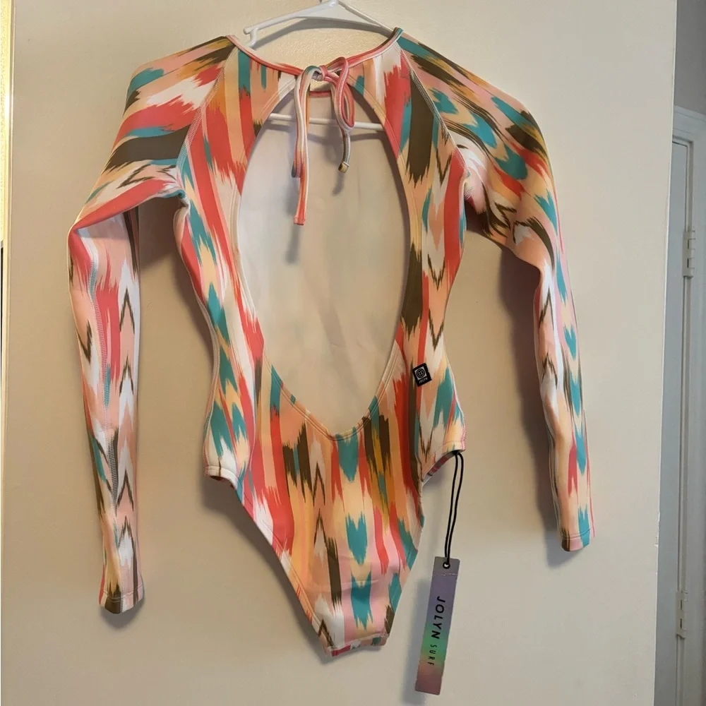 Jolyn Clothing Multicolor Patterned One Piece - Picture 2 of 3